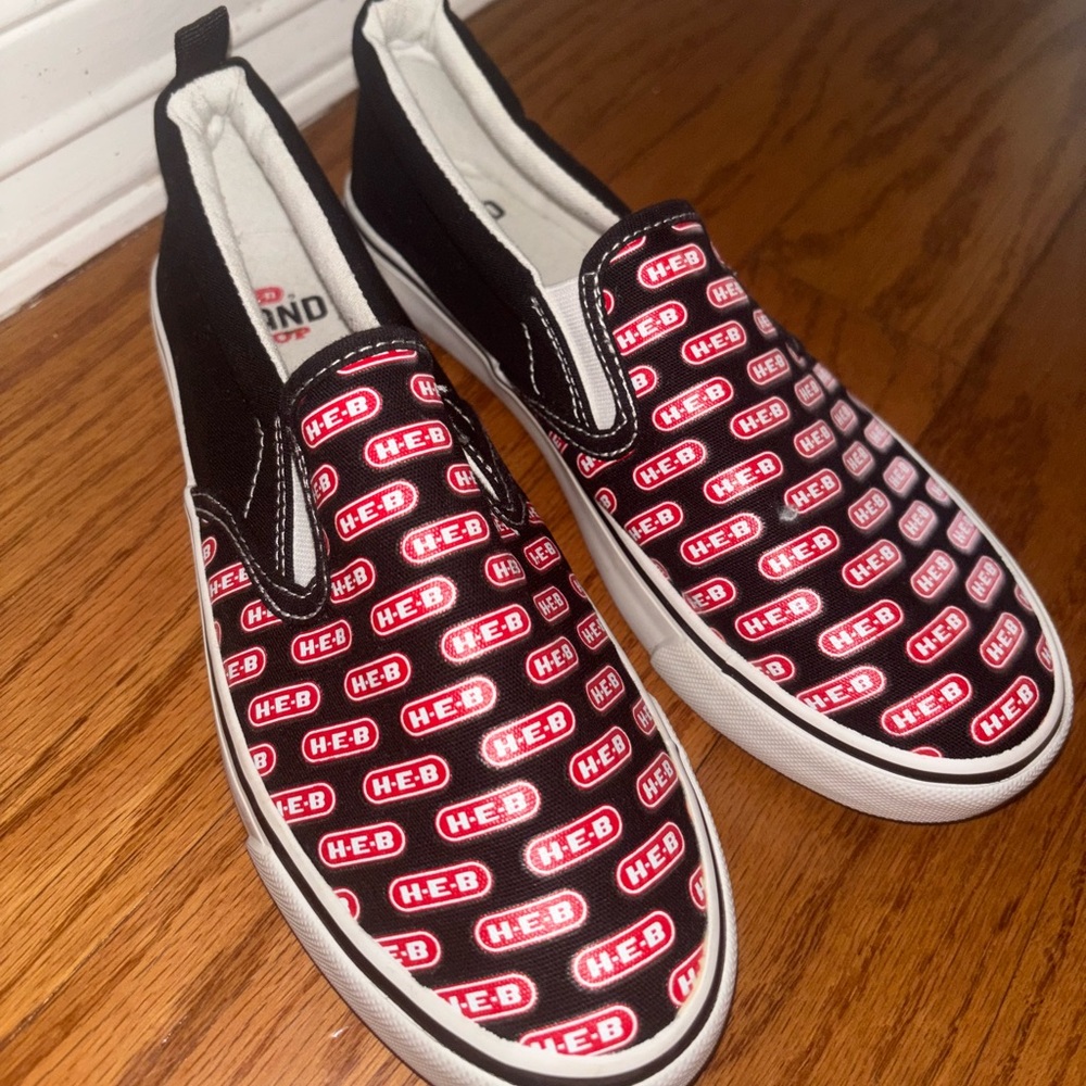Heb slip on vans style sneakers